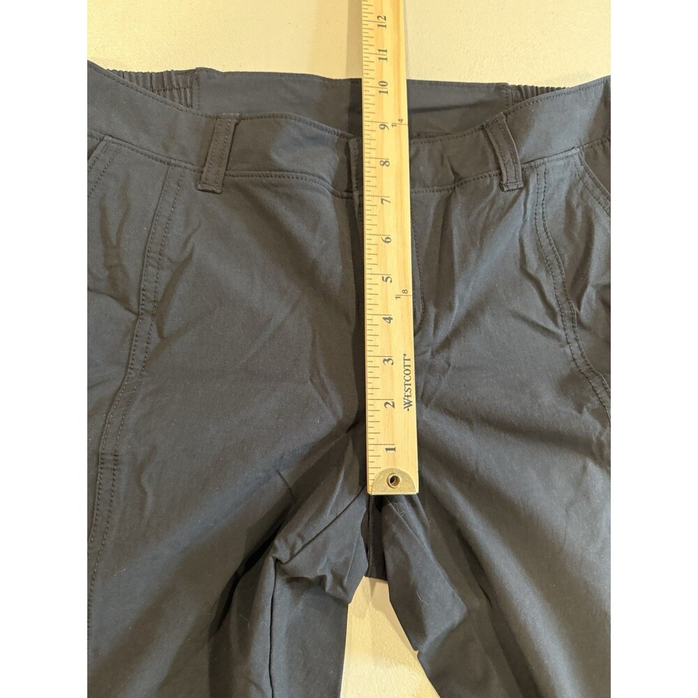Athleta Pants Womens 8 Black Stretch Athletic Travel Hiking Minimal Athleisure - Picture 6 of 7